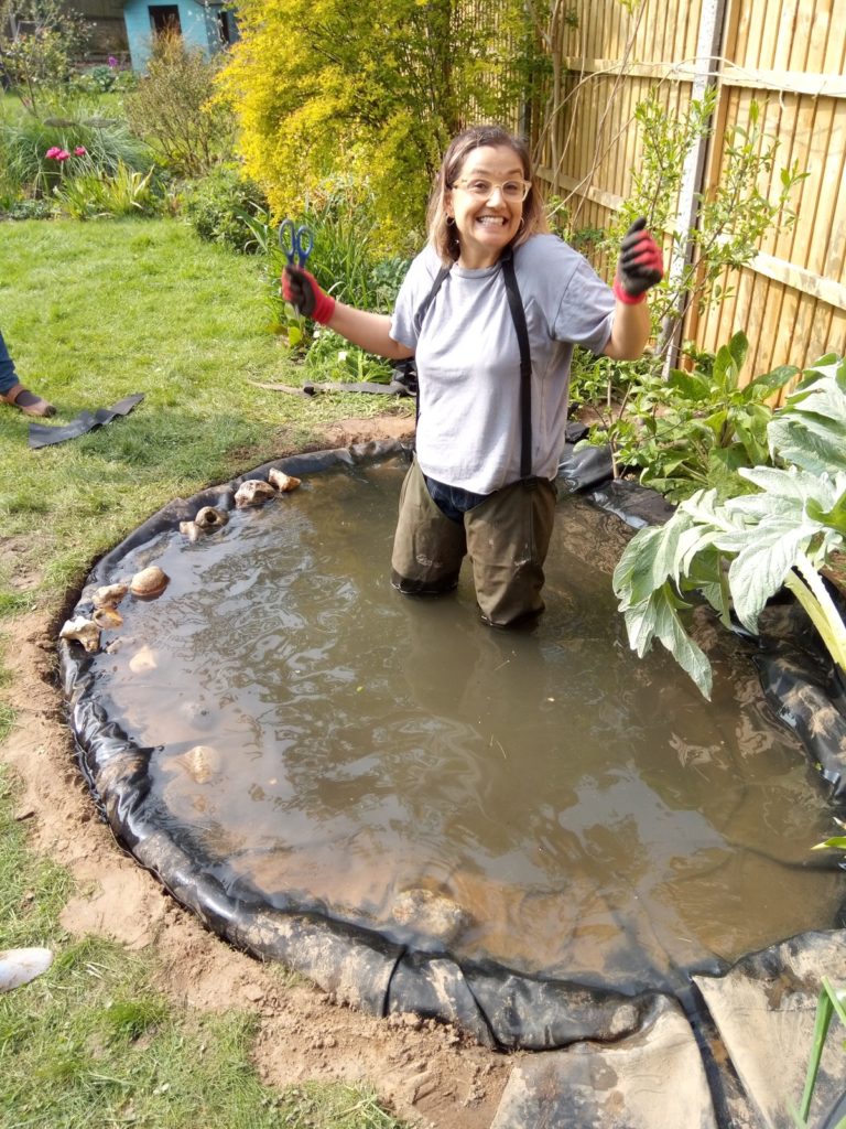 How to Build a Pond Easily, Cheaply and Beautifully • The Garden Glove